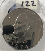 1974S Proof Eisenhower Dollar