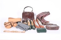 Vintage Womens Shoes, Winter Gloves & Purses