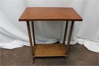 Vintage Wood Side Table