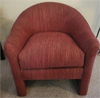 E - UPHOLSTERED OCCASIONAL CHAIR