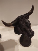 "Bull's Dominion" Bronze Sculpture Mark Hopkins