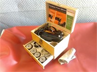 Vintage Ronson Roto-Shine Shoe Shine Box