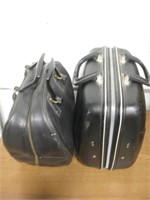 2 Vintage Bowling Balls w/ Bags & Accessories