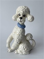 Vintage Ceramic Poodle 10.75in T x 6.75in W