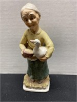 Vintage Napcoware Lady and Goose