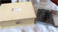 Card Holder/keeper Box and Assorted Frames