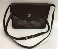 Paloma Picasso Italy Brown Leather Purse