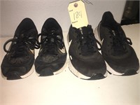 WOMEN'S SIZE 7 AND 8.5 NIKE TENNIS SHOES