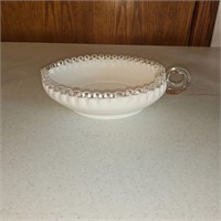 8 INCH FENTON HEART BOWL