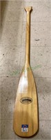 4 foot wooden oar made by Caviness Woodworking