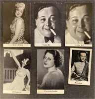 MOVIE STARS: Antique German Tobacco Cards