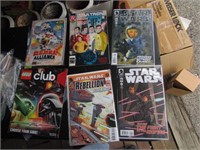 comic books incl:star wars