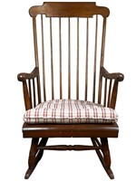 20th Century Nichols & Stone Hardwood Rocker