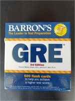 GRE Test Prep Flash Cards