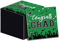 100 Pack Graduation Party Disposable Napkins 2024