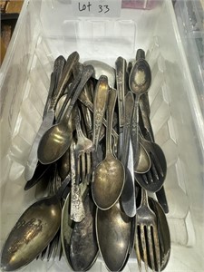 SILVER PLATED SILVERWARE