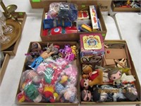 GROUP OF 3 BOXES OF VINTAGE TOYS