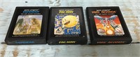 Vtg. Atari game cartridges