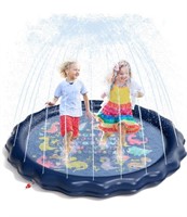 QPAU Splash Pad For kids in teal blue color