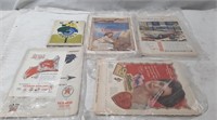 Vintage magazine prints