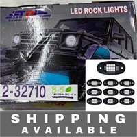 10 RGB LED Rock Lights Kits