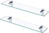 KES Glass Shelf  20  Tempered Glass  2 Pack