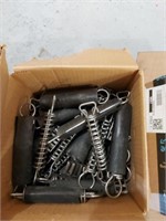 Box of springs and hangers