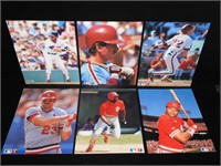 6 Old 8x10" Baseball Photo's Stars