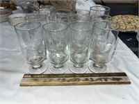 set of MCM glassware