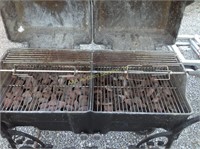 Charmglow Cast Iron double grill (rust, peeling