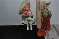 cowboy and cowgirl dolls