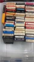 Large Lot of 8 Track Tapes - See Titles