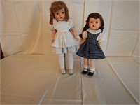 Two Saucy Walker dolls: