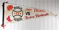 1968 Cardinals vs Tigers World Series Pennant