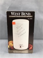 West bend 1 quart fresh yogurt maker