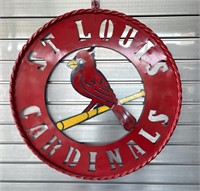 ‘St. Louis Cardinals’ Metal Sign 24”