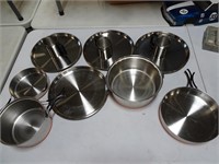 Lot of Stainless Camping Cookware & Kitchenware -