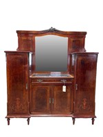 Antique Liberty Drop Top Mirrored Sideboard