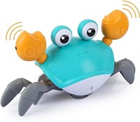 Baby Toys Crawling Crab, Infant Tummy Time Toys, L