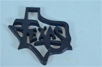 Cast Iron Texas Decoration