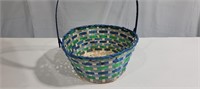 $36  Spritz Blue and Green Easter Basket 12 Ct