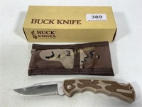 Buck # 422x Bucklite Desert Knife & Case