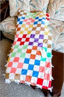 Hand Knotted Quilt