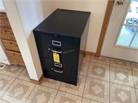 2 Drawer Metal File Cabinet