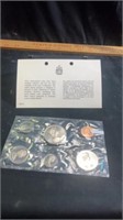 1968 uncirculated Canadian coin set