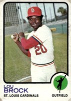 1973 Topps #320 Lou Brock pr