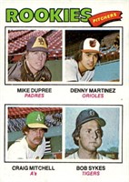 1977 Topps #491 1977 Rookie Pitchers vg