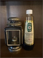 candle and lamp oil, oil lamp