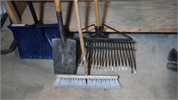 Snow Shovel, Rake, Push Broom & more