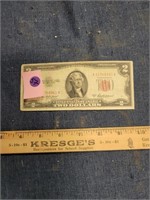 $2 Dollar Red Seal 1953A Bill